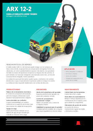Tandem-Vibrowalzen Ammann ARX 12-2