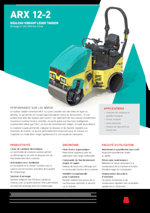 Tandem-Vibrowalzen Ammann ARX 12-2