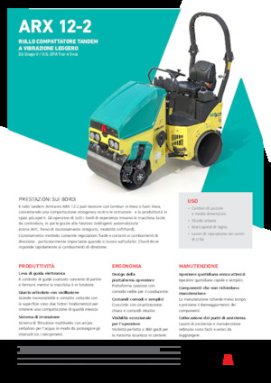 Tandem-Vibrowalzen Ammann ARX 12-2