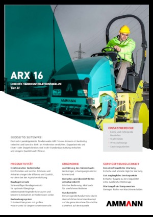 Tandem-Vibrowalzen Ammann ARX 16