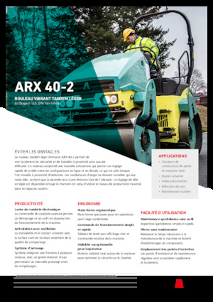 Tandem-Vibrowalzen Ammann ARX 40 -2