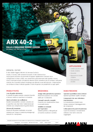 Tandem-Vibrowalzen Ammann ARX 40 -2