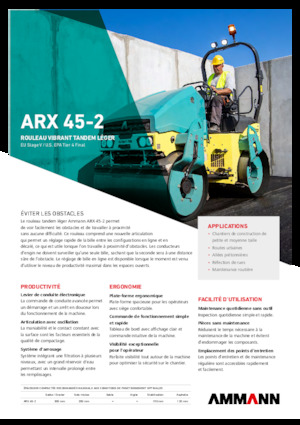 Tandem-Vibrowalzen Ammann ARX 45-2