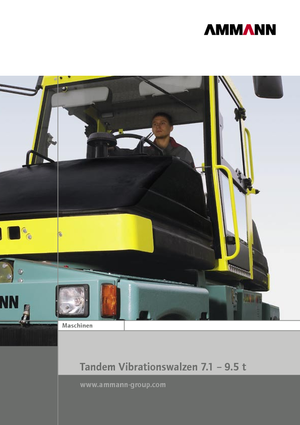 Tandem-Vibrowalzen Ammann AV 95 N