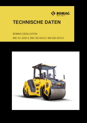Tandem-Vibrowalzen Bomag BW 202 ADO-5