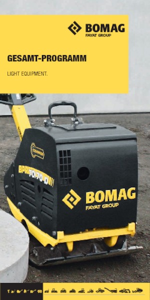 Tandem-Vibrowalzen Bomag BW 55 E