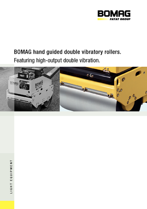 Tandem-Vibrowalzen Bomag BW 65 H E-Start