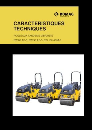 Tandem-Vibrowalzen Bomag BW 90 AD-5