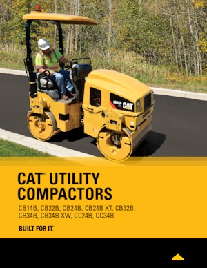 Tandem-Vibrowalzen Caterpillar CB24B