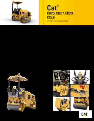 Tandem-Vibrowalzen Caterpillar CB2.9