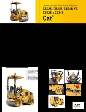Tandem-Vibrowalzen Caterpillar CB22B
