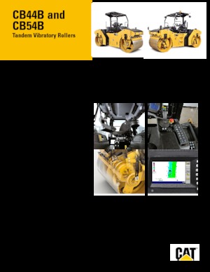 Tandem-Vibrowalzen Caterpillar CB44B
