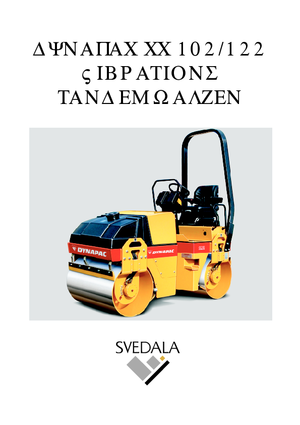 Tandem-Vibrowalzen Dynapac CC 122