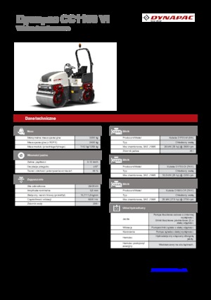 Tandem-Vibrowalzen Dynapac CC 1100 VI