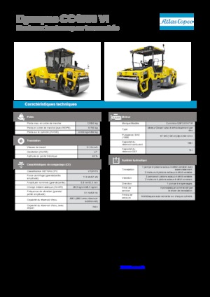 Tandem-Vibrowalzen Dynapac CC 4000 VI