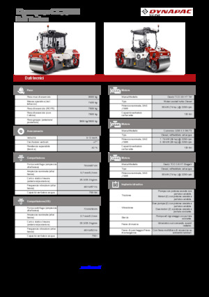 Tandem-Vibrowalzen Dynapac CC2200
