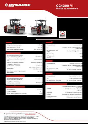 Tandem-Vibrowalzen Dynapac CC4200 VI
