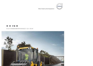 Tandem-Vibrowalzen Volvo DD105 