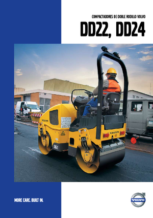 Tandem-Vibrowalzen Volvo DD24