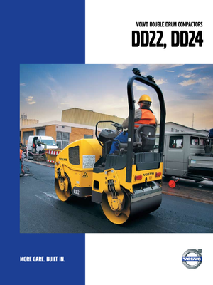 Tandem-Vibrowalzen Volvo DD22
