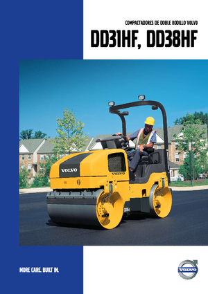 Tandem-Vibrowalzen Volvo DD31HF