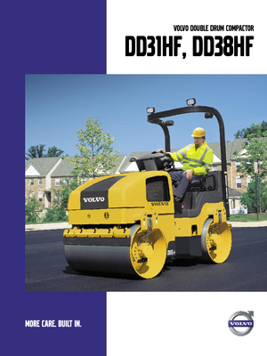 Tandem-Vibrowalzen Volvo DD31HF