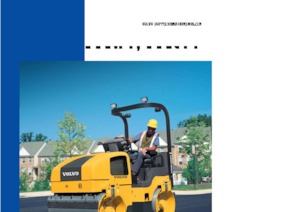 Tandem-Vibrowalzen Volvo DD31HF