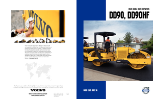 Tandem-Vibrowalzen Volvo DD90HF