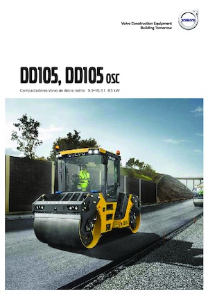 Tandem-Vibrowalzen Volvo DD105 
