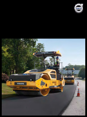 Tandem-Vibrowalzen Volvo DD140B
