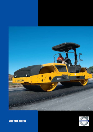 Tandem-Vibrowalzen Volvo DD118HF