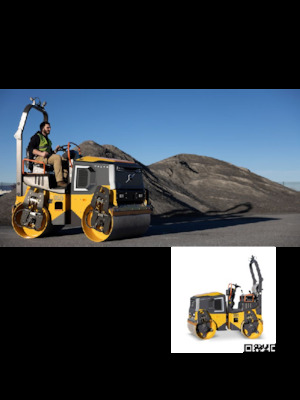 Tandem-Vibrowalzen Volvo DD25 Electric 