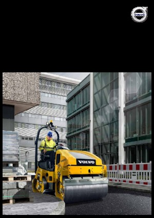 Tandem-Vibrowalzen Volvo DD25B