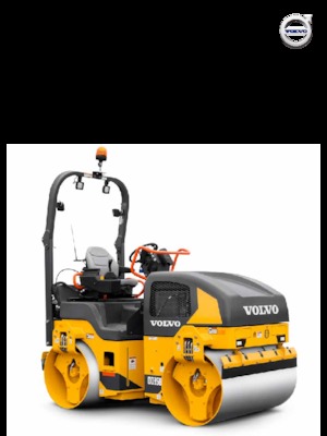 Tandem-Vibrowalzen Volvo DD30B 