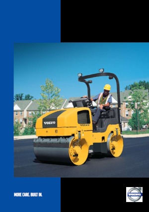 Tandem-Vibrowalzen Volvo DD31HF