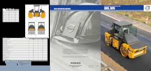 Tandem-Vibrowalzen Volvo DD85
