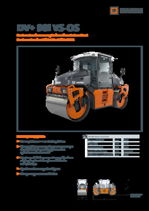 Tandem-Vibrowalzen Hamm DV+ 90i VS-OS