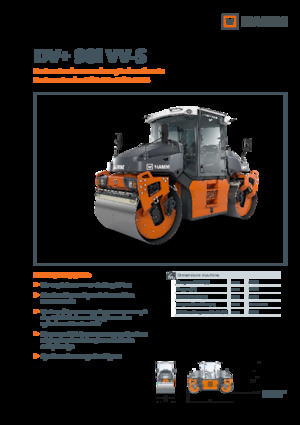 Tandem-Vibrowalzen Hamm DV+ 90i VV-S