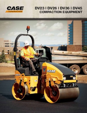 Tandem-Vibrowalzen Case DV45