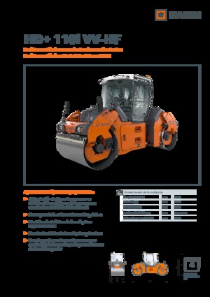 Tandem-Vibrowalzen Hamm HD+ 110i VV-HF