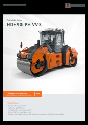 Tandem-Vibrowalzen Hamm HD+ 90i PH VV-S