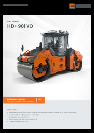 Tandem-Vibrowalzen Hamm HD+ 90i VO