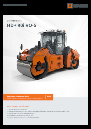Tandem-Vibrowalzen Hamm HD+ 90i VO-S