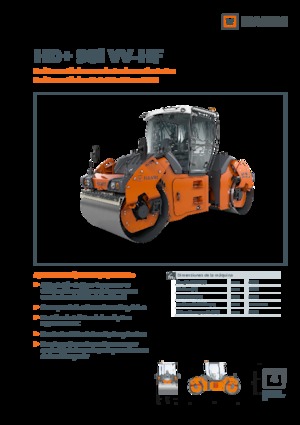 Tandem-Vibrowalzen Hamm HD+ 90i VV-HF