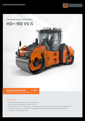 Tandem-Vibrowalzen Hamm HD+ 90i VV-S
