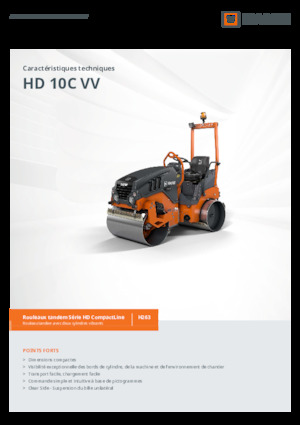 Tandem-Vibrowalzen Hamm HD 10C VV
