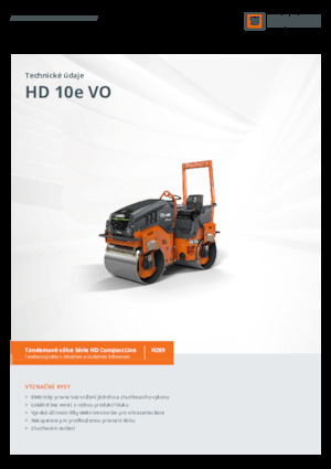 Tandem-Vibrowalzen Hamm HD 10e VO