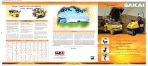 Tandem-Vibrowalzen Sakai HS67ST