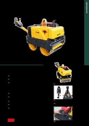 Tandem-Vibrowalzen Sakai HV80ST