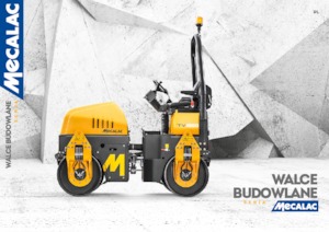 Tandem-Vibrowalzen Mecalac TV1000